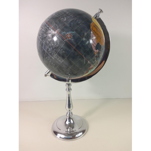74 - Globe on metal stand AF