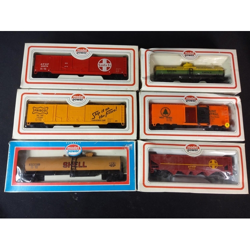 11 - Boxed model railway rolling stock
