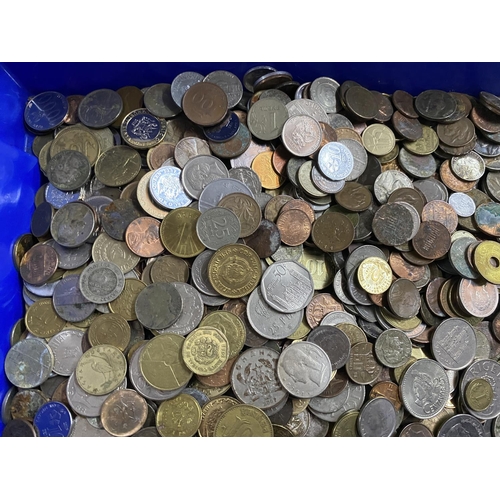 234 - Large quantity of mixed coins approx 7.2kg