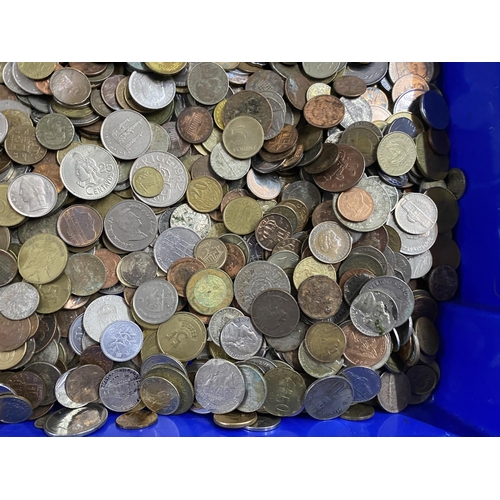 234 - Large quantity of mixed coins approx 7.2kg