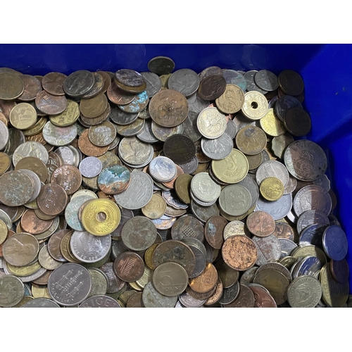 234 - Large quantity of mixed coins approx 7.2kg