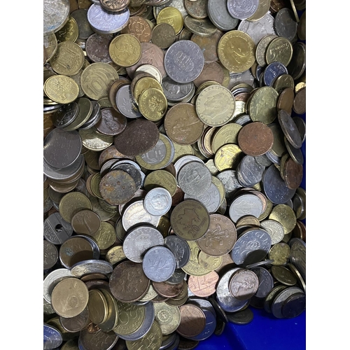 236 - Large quantity of mixed coins approx 7.2kg