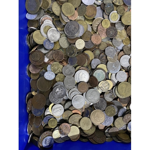 237 - Large quantity of mixed coins approx 7.2kg