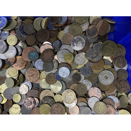 238 - Large quantity of mixed coins approx 7.2kg