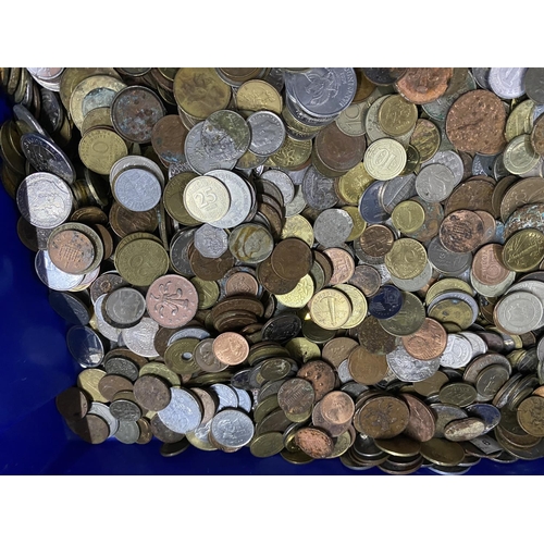 238 - Large quantity of mixed coins approx 7.2kg