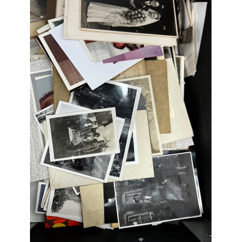 12 - Box of vintage photographs