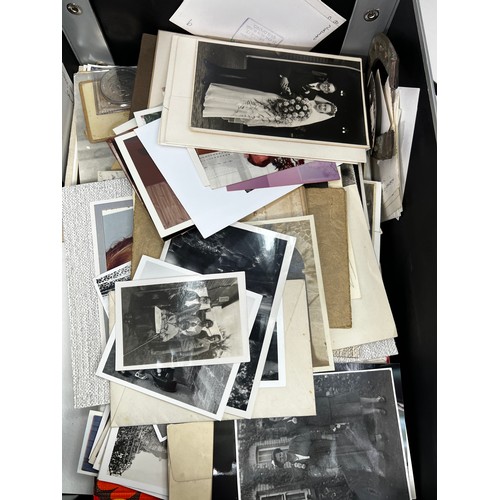 12 - Box of vintage photographs