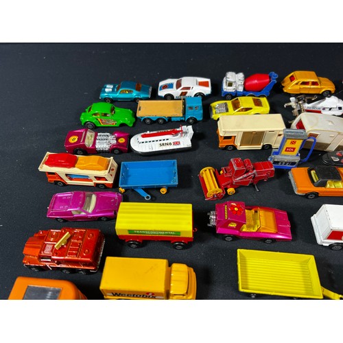 188 - Box of various model vehicles including Matchbox