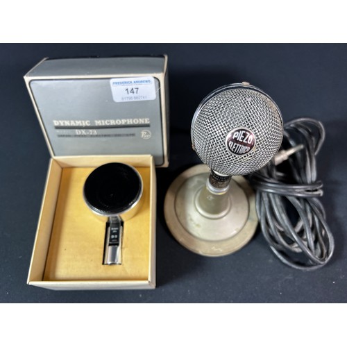 147 - 2 Vintage Piezo microphones