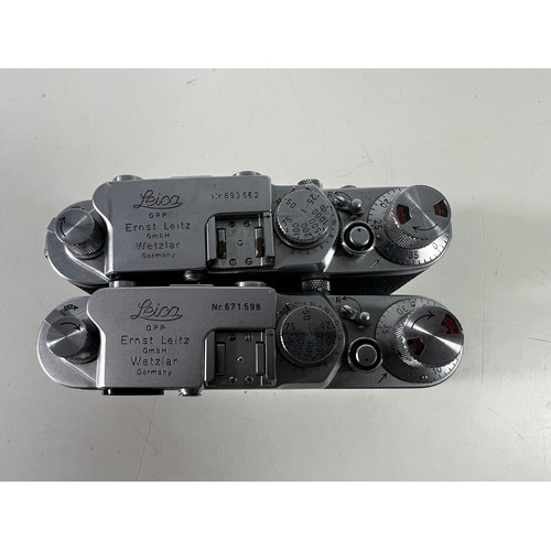 353 - 2 Leica DRP camera bodies