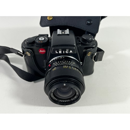 350 - Leica R4 camera and lens