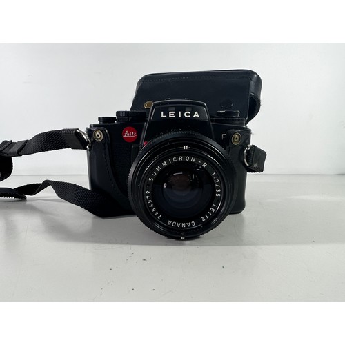 350 - Leica R4 camera and lens