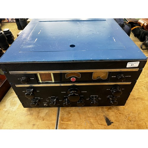 81 - Vintage RCA radio receiver