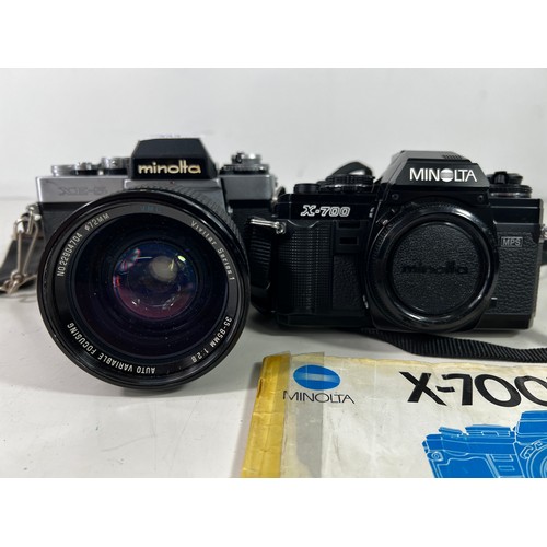 343 - Minolta XE5 with Vivitar lens and X700 camera body