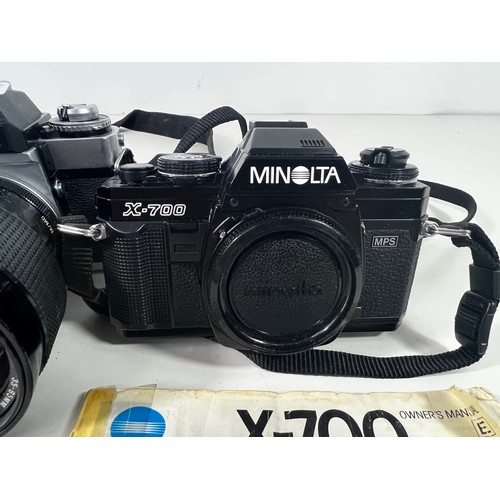 343 - Minolta XE5 with Vivitar lens and X700 camera body