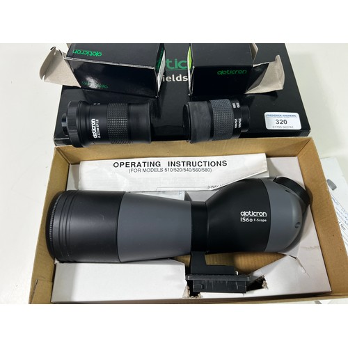 320 - Opticron is60 F Scope field scope  -boxed