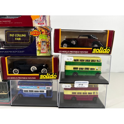 312 - 9 Various boxed models