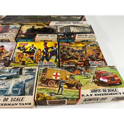 314 - 10 Various vintage airfix kits