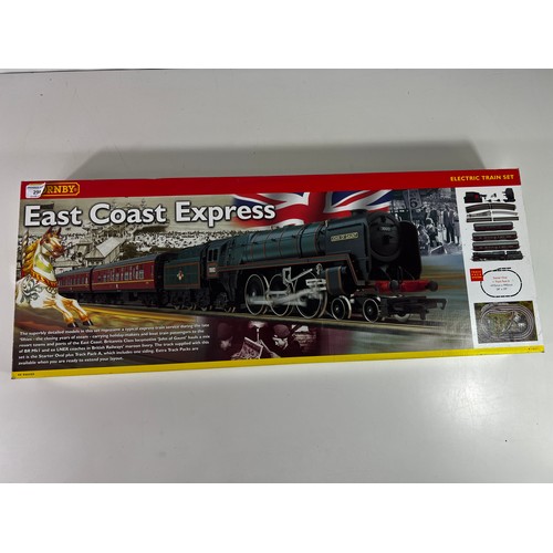 Boxed Hornby East Coast Express No R1021 Complete Train Set
