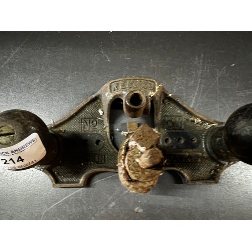 214 - Record no.71 router plane