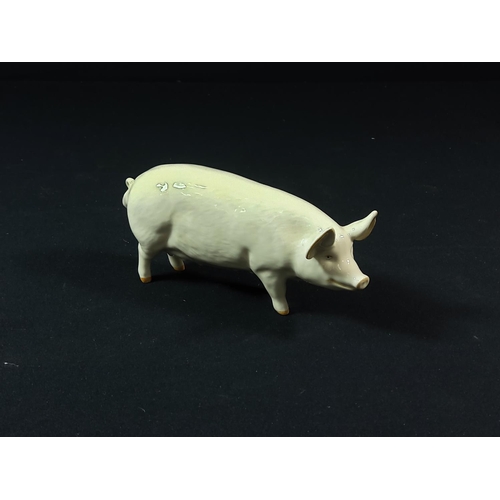 100 - 2 Beswick Pig figures