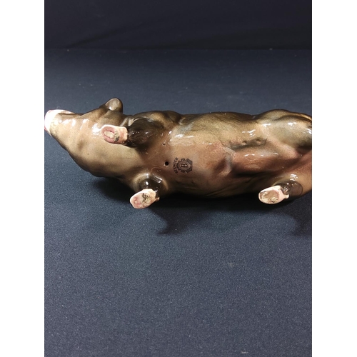 101 - 2 Beswick Pig figures