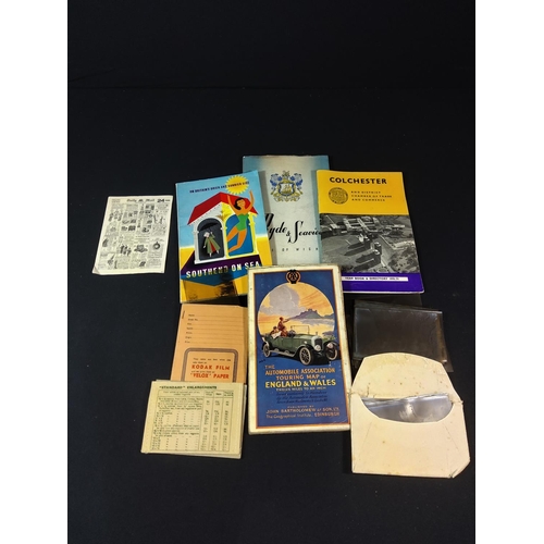 116 - Various ephemera and negatives