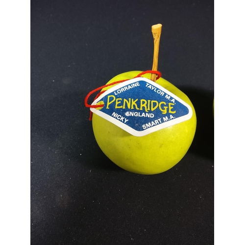 123 - Penkridge apple and pear with paper label