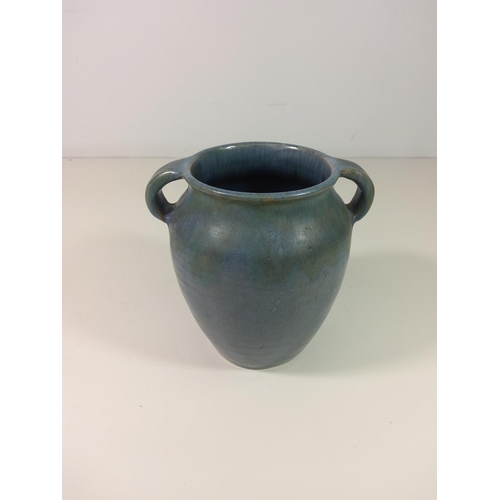 139 - 1 Large and 1 smaller Upchurch pottery vase
Taller vase 25.5cm tall, Diameter at widest point approx... 