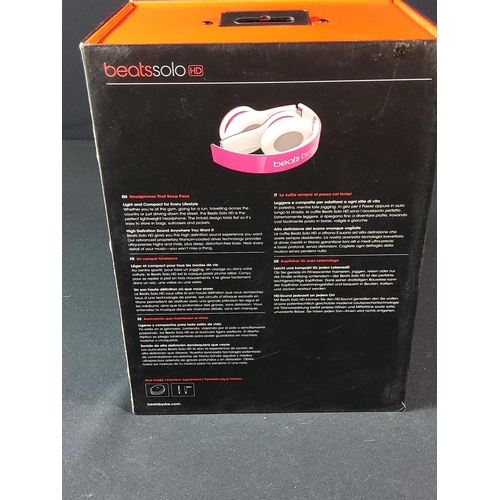 92 - Boxed pair of Beats headphones