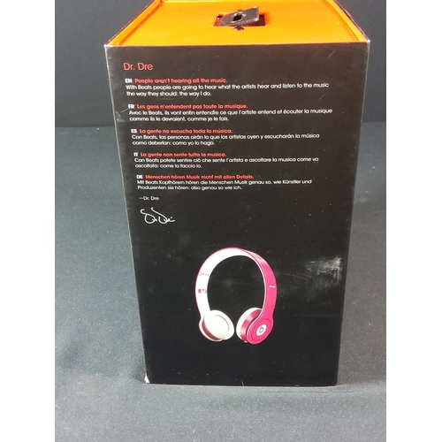 92 - Boxed pair of Beats headphones