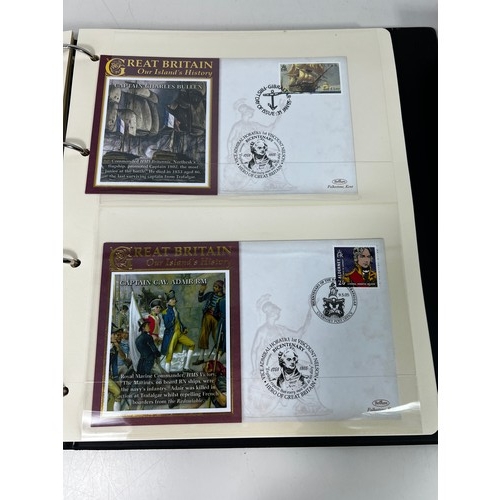 1 - Album of naval first day covers and collection of the marriage of the Prince of Wales covers