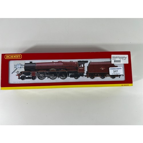 317 - Hornby Princess Margret Rose, r2559 engine and tender