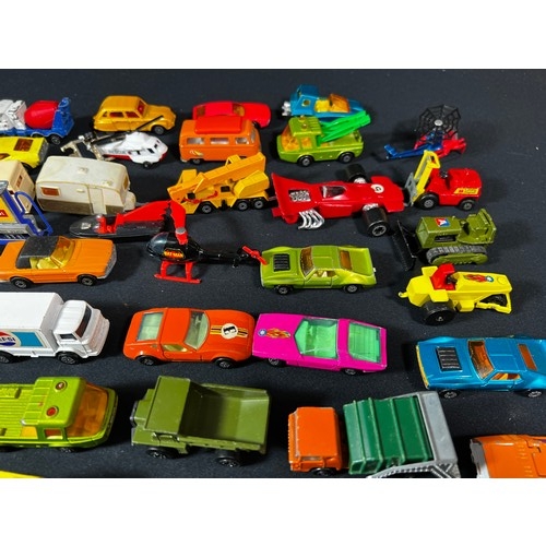 188 - Box of various model vehicles including Matchbox