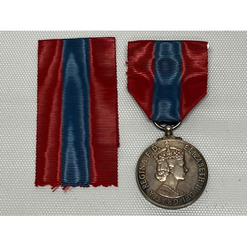 611 - Boxed imperial service medal [WALTER GEORGE WEST]