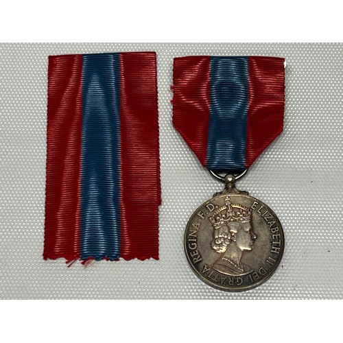 611 - Boxed imperial service medal [WALTER GEORGE WEST]