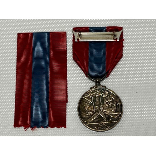 611 - Boxed imperial service medal [WALTER GEORGE WEST]