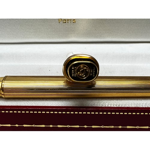 576 - Boxed Lemust De Cartier ballpoint pen