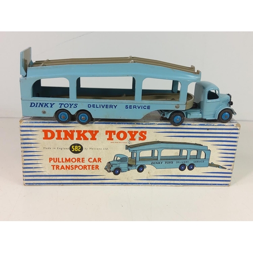 116 - Boxed Dinky 582 Car Transporter and 994 Loading Ramp