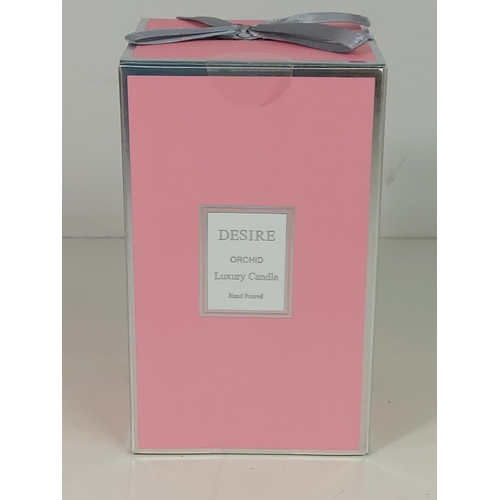 122 - Boxed Desire candle 'Orchid'