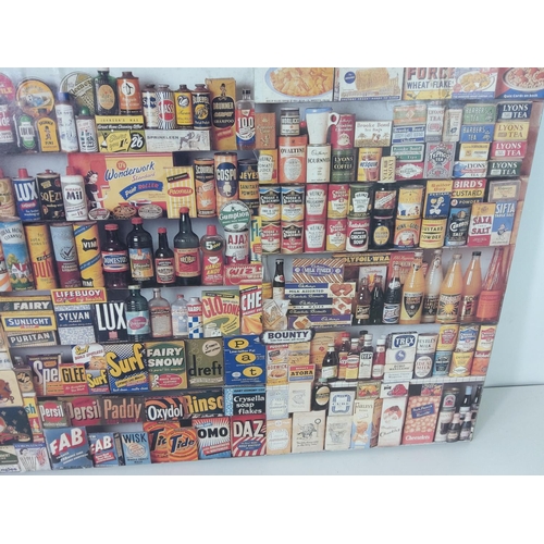 16 - 1970's Grocery advertising picture, 87cms x 59cms