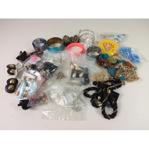 352 - Large box of various costume jewellery