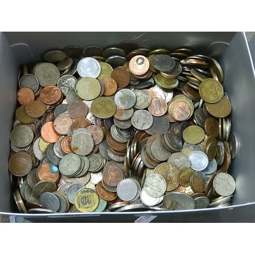 388 - Approx 7.1kg of various mixed coins