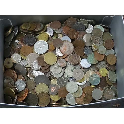 389 - Approx 7.1kg of various mixed coins