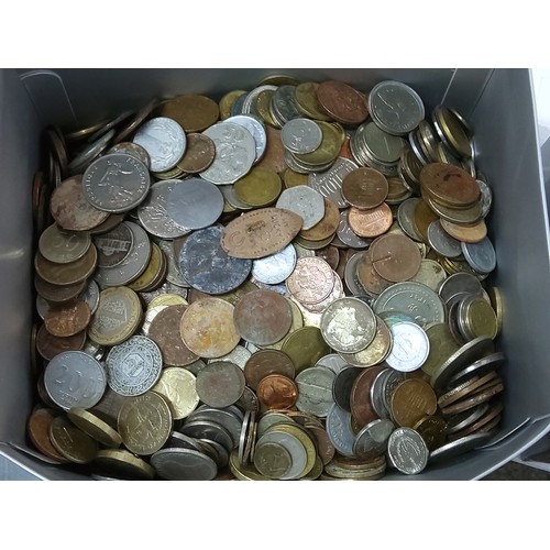 392 - Approx 7.1kg of various mixed coins