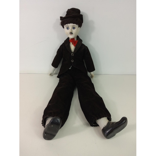 65 - Vintage Charlie Chaplin doll