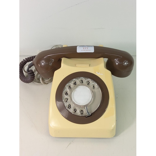 177 - Retro GPO telephone (converted and ready to use)