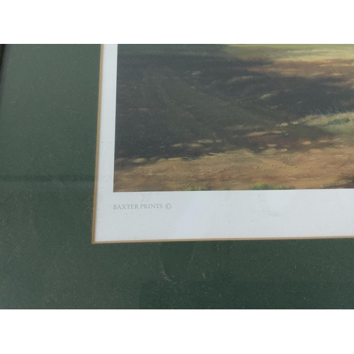 147 - Picture of Sunningdale Golf Course signed by Graeme.W.Baxter, 53cms x 44cms