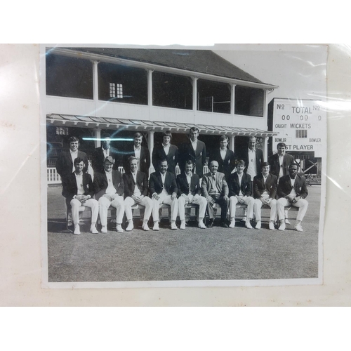 148 - Antique framed photograph of the Kent Cricket Club, 52cms x 41cms