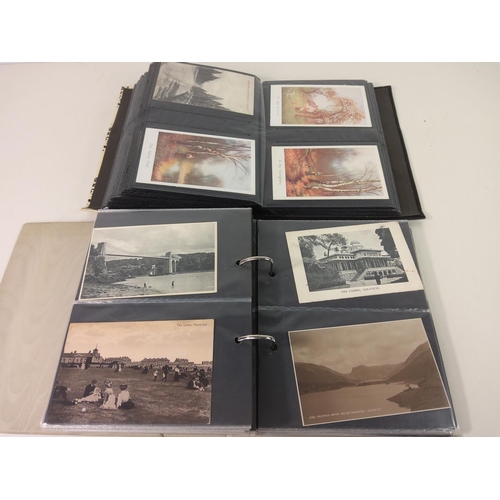 306 - 2 Albums of postcards